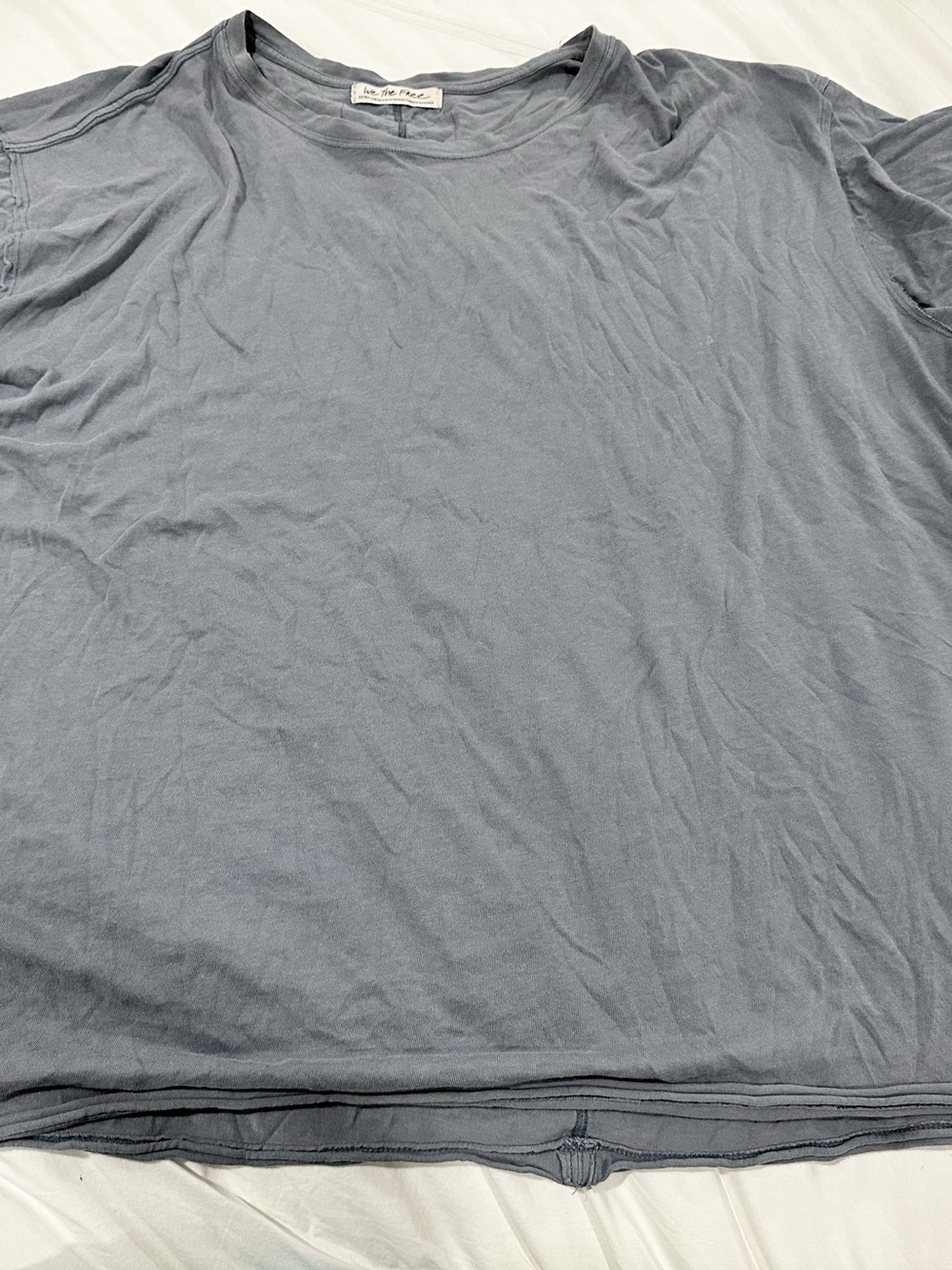 We The Free Short Sleeve Tee in Gray